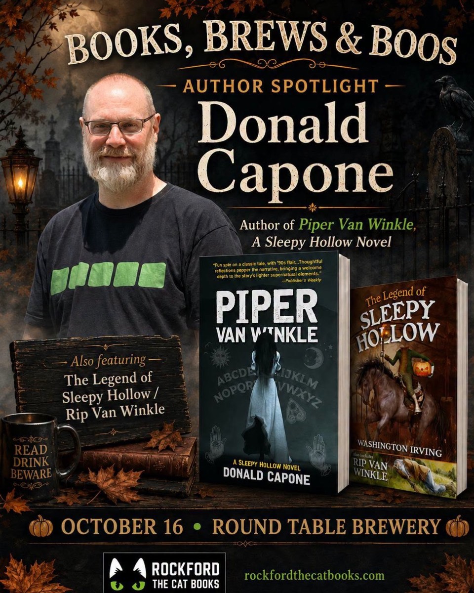 Author spotlight for Donald Capone