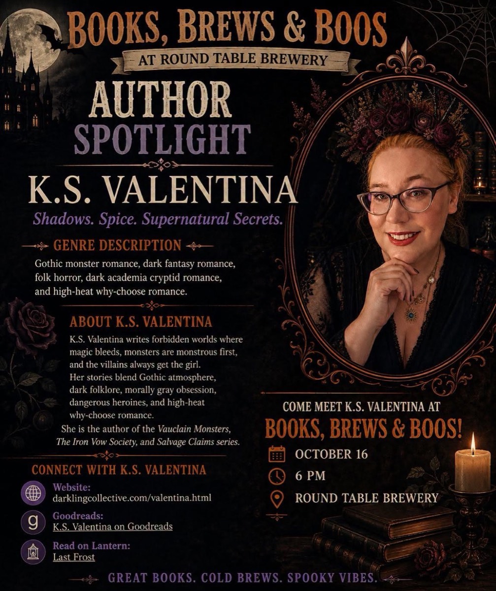 Author spotlight for K.S. Valentina
