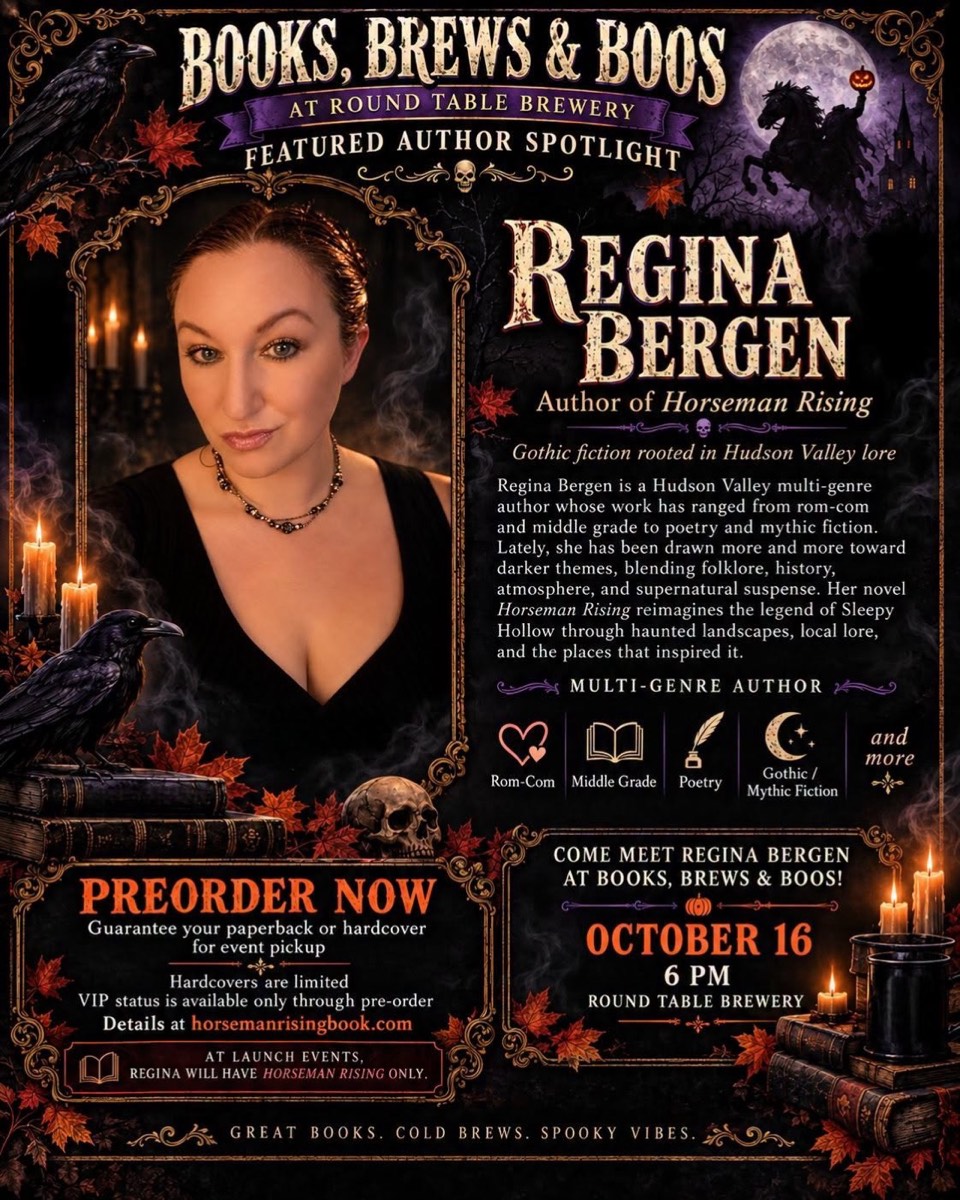 Featured author spotlight for Regina Bergen