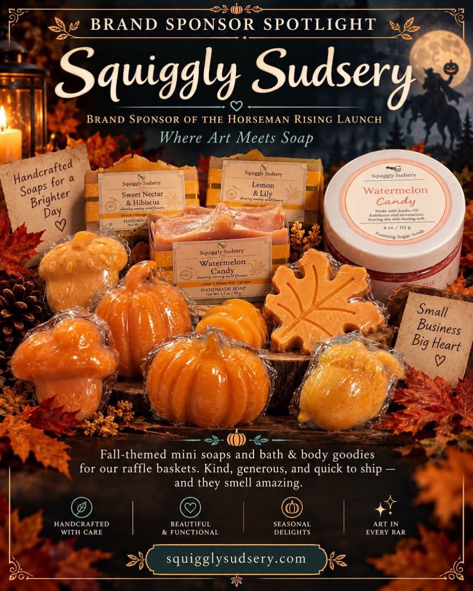 Squiggly Sudsery fall-themed soap sponsor spotlight