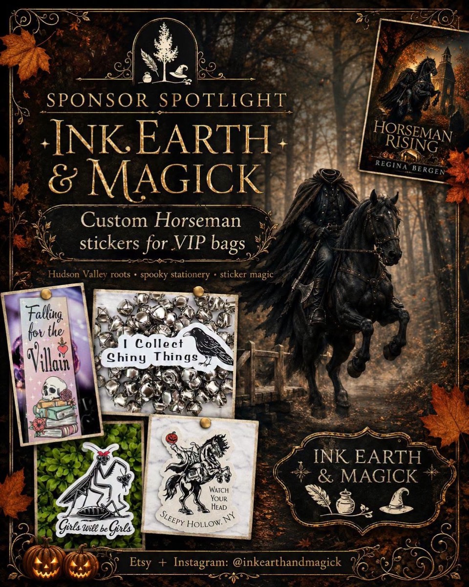 Ink, Earth and Magick custom Horseman sticker sponsor spotlight