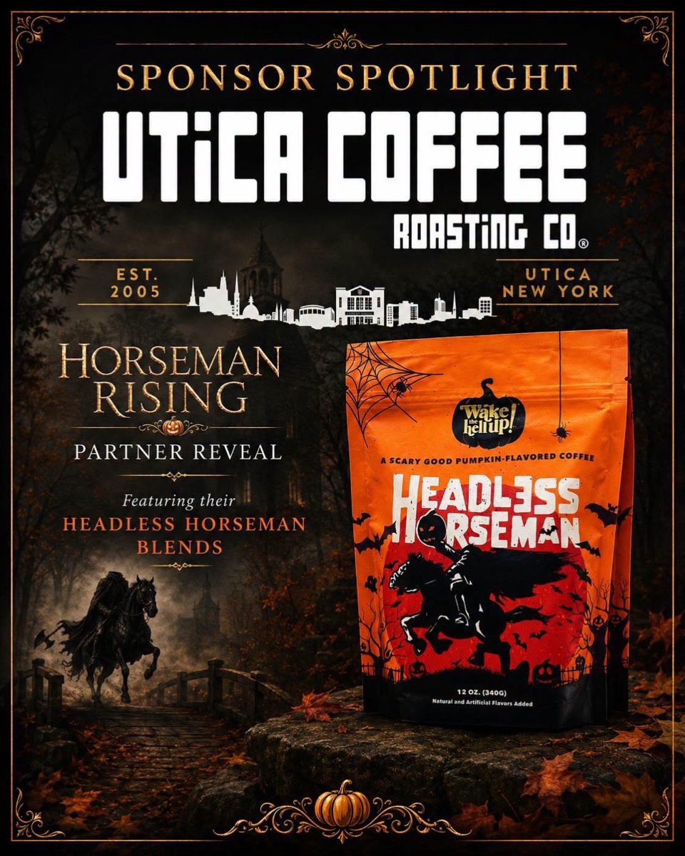 Utica Coffee Roasting Company Headless Horseman blend sponsor spotlight
